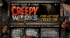 Desktop Screenshot of creepyworks.com